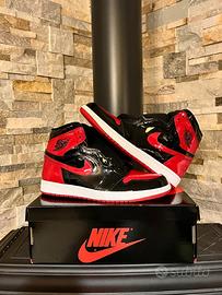 Jordan 1 Retro High OG Patent Bred 38