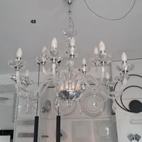 Lampadario sospensione 10 luci piu 5 intenso