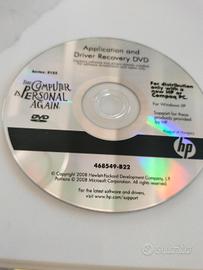 DVD application and driver recovery