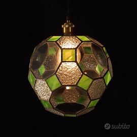 Lampada a sospensione artgianale.