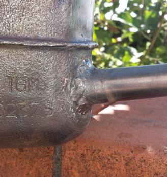 Marmitta originale Vespa GS150 vs5