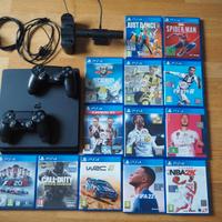 PS4 con 2 controller + giochi