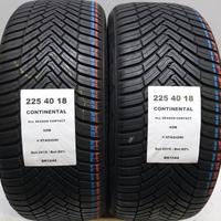 2 GOMME 225 40 18 CONTINENTAL BR1244