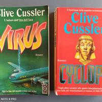 set 2 romanzi best sellers avventura Clive Cussler