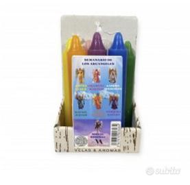 Candele Angeliche Aromatiche Colorate