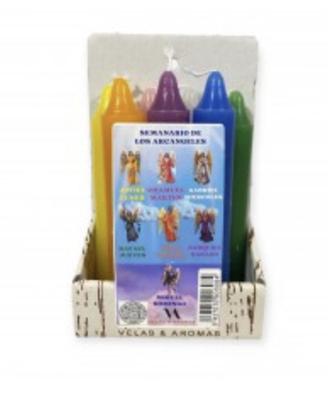 Candele Angeliche Aromatiche Colorate