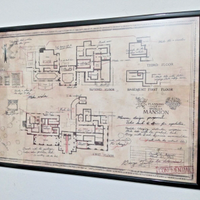 RESIDENT EVIL MAPPA VILLA SPENCER RIPRODUZIONE