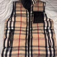 SMANICATO BURBERRY GILET GIACCA JACKET CHALECO