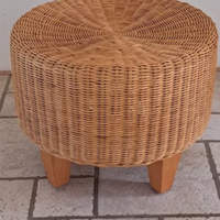 Pouf vimini