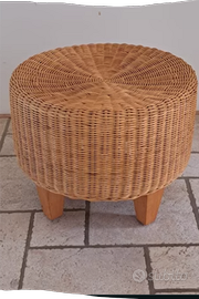 Pouf vimini