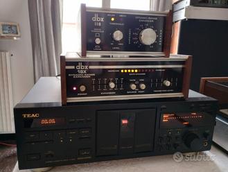 Teac V-5010 , DBX 118 e DBX 1BX  			