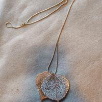 Collana con doppio ciondolo