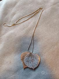 Collana con doppio ciondolo