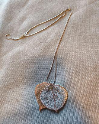 Collana con doppio ciondolo