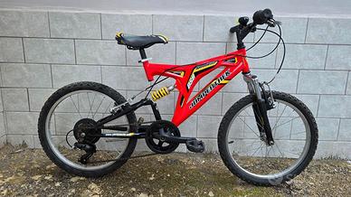 Bicicletta 20" Jumpertrek bi-ammortizzata