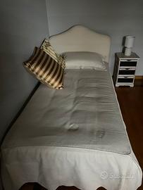 Letto singolo imbottito