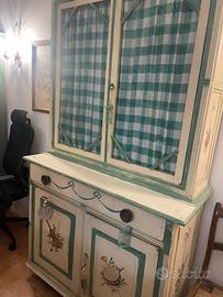 Vetrina da cucina primi del ‘900 laccata