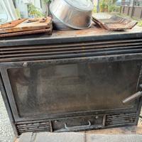 Camino a legna inserto