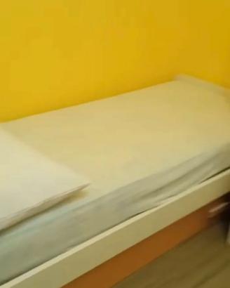 letto per cameretta+mater+rete a doghe
