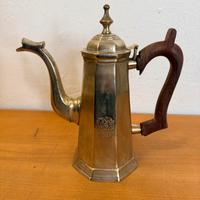 Caffettiera in ottone vintage