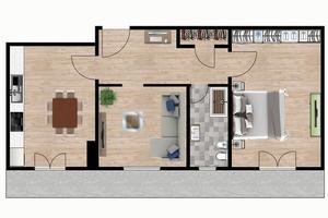 TIBURTINA - Bilocale - Con BALCONE