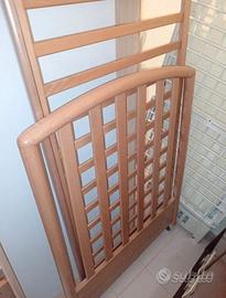 culla lettino Sbarre con materasso