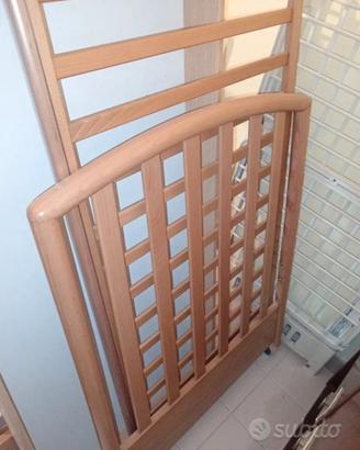 culla lettino Sbarre con materasso