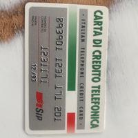Carta di credito telefonica