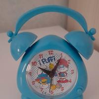 orologio sveglia Puffi