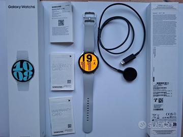 Samsung Galaxy Watch 6 44mm Silver - Full box