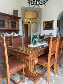 Tavolo in Noce Massello