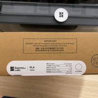 Filamento Bambu Lab PLA Matte REFILL - BIANCO/NERO