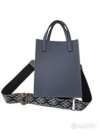 borsa Tote 100% pelle Made in Italy