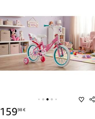  bici bambina Minnie età 5-7 anni