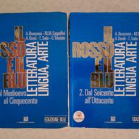 Due Volumi di Letteratura "Il Rosso e il Blu" 2012