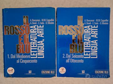 Due Volumi di Letteratura "Il Rosso e il Blu" 2012