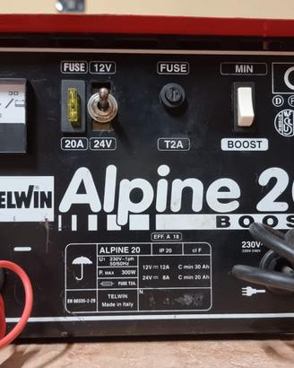 Carica batterie Telwin alpine 20 boost