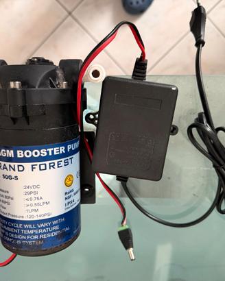 Pompa Booster per Osmosi 50-75 Galloni regolabile