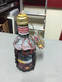 6683-Bottiglia Vino Rosso Di Sicilia