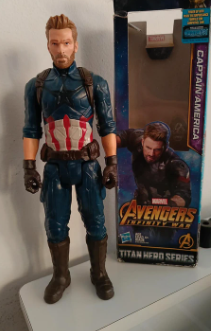 Action figure Captain America Avengers – Con scato