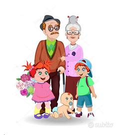 Assistente domestico autista italiano serio