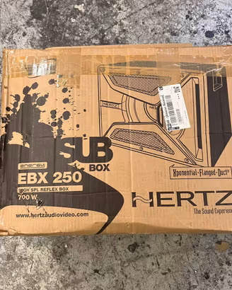 Hertz EBX 250.5 Subwoofer 25 cm 350W RMS 700W Max