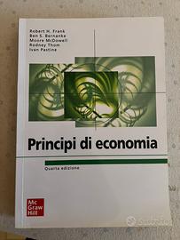 Principi di economia libro, quarta edizione