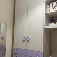 ARMADIO 3 ANTE CAMERETTA BAMBINA 