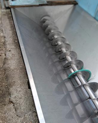 Vasca inox tramoggia uva e pigiatrice