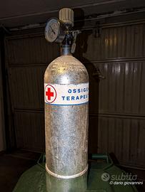 bombola ossigeno terapeutico vintage FRO