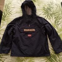 Giacca Napapijri bambino blu con pile 10 anni