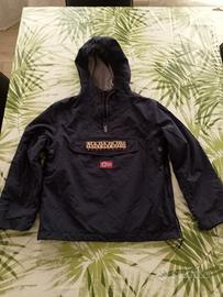 Giacca Napapijri bambino blu con pile 10 anni