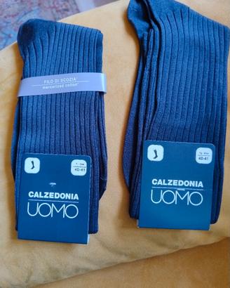 set 2 paia calze lunghe uomo Calzedonia grigie