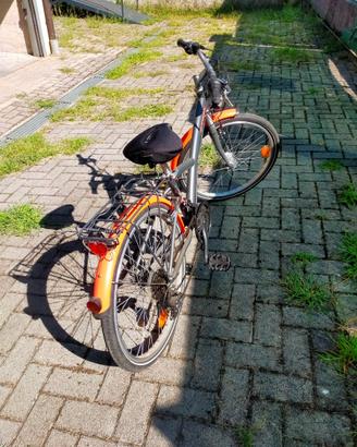 Bici da ragazza 24x praticamente nuova